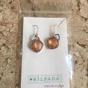 Silpada earrings, never used still in packaging